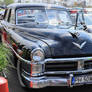 Front view Chrysler parked at Retro and Electro