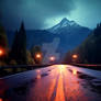 Nature, road mountain