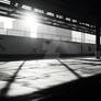 urban street, black and white 2