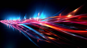 abstract light red and blue