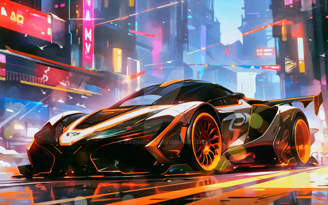 Led Animation Car Animated cars, sleek metallic bodies with vibrant by GabiMedia on ...