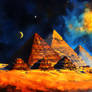 Pyramids in space