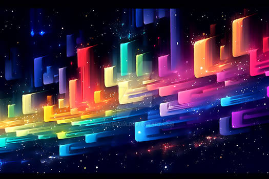 Abstract Rainbow Color Splash series 8 (UHD Wallpa