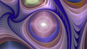 4K digital abstract, rainbow fractals, background