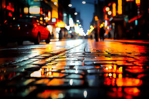 City Sunset Detaill - Street City Night (HD Wallpa