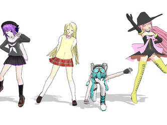 MMD Vocaloid Pose