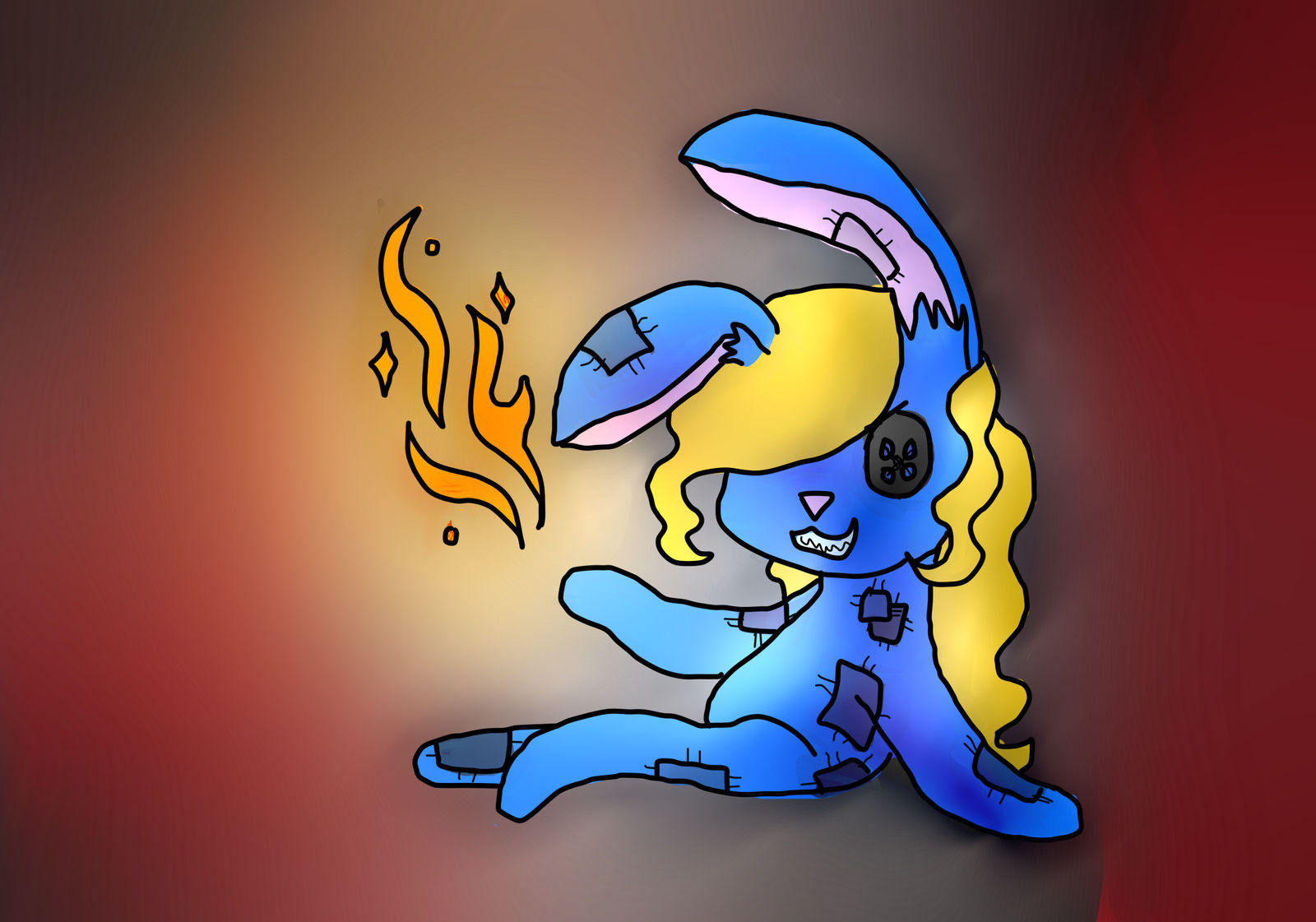 Terror Rabbit It Terror Bunny by berrybunny015 on DeviantArt