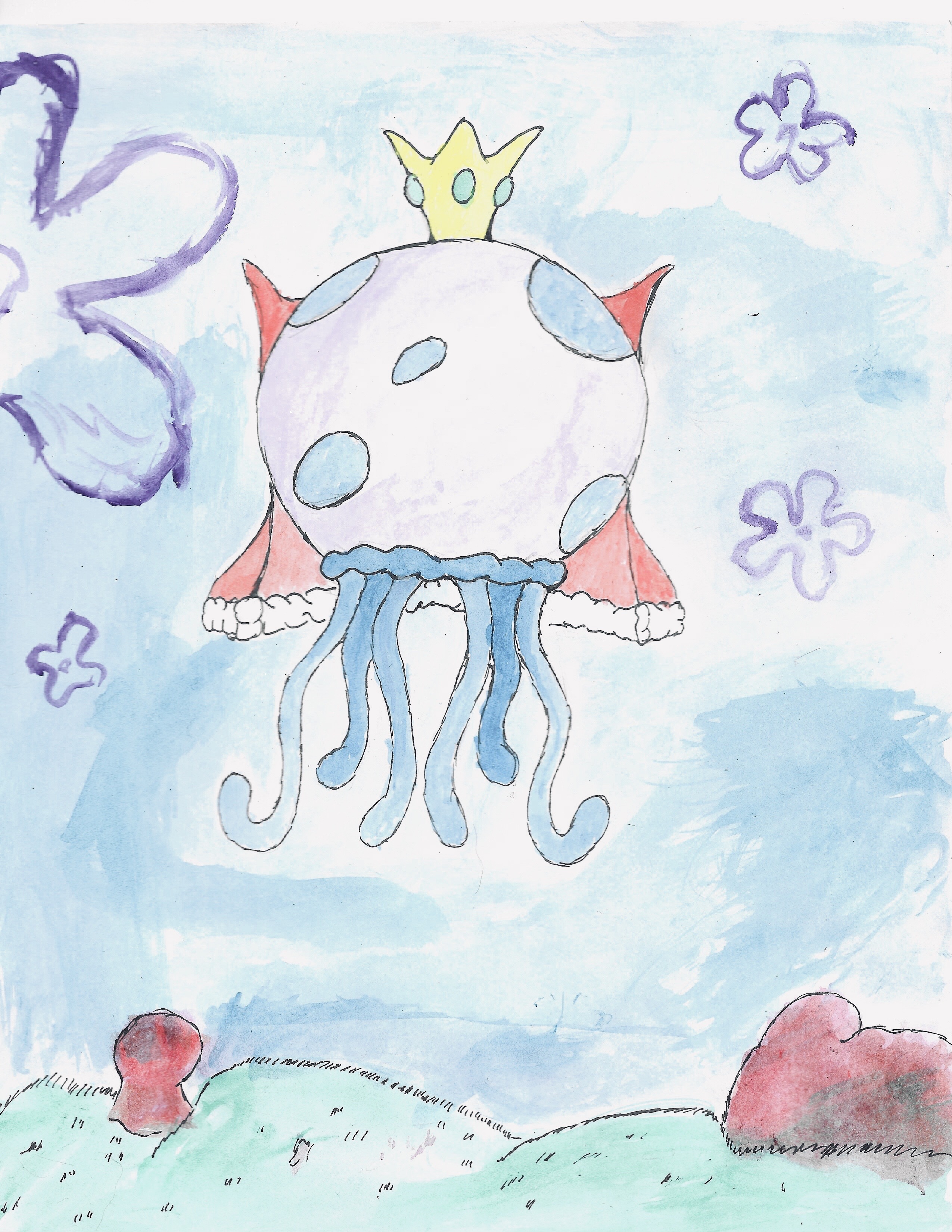 spongebob king jellyfish by gman906 on DeviantArt