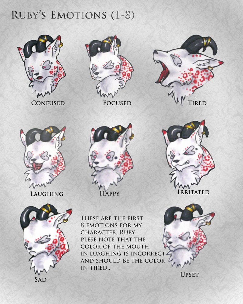 Emotion Runes Ruby Emotion Chart One by Athena-Unleashed on DeviantArt
