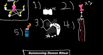 Ritual For Summoning Demons by JapaneseLaLa on DeviantArt