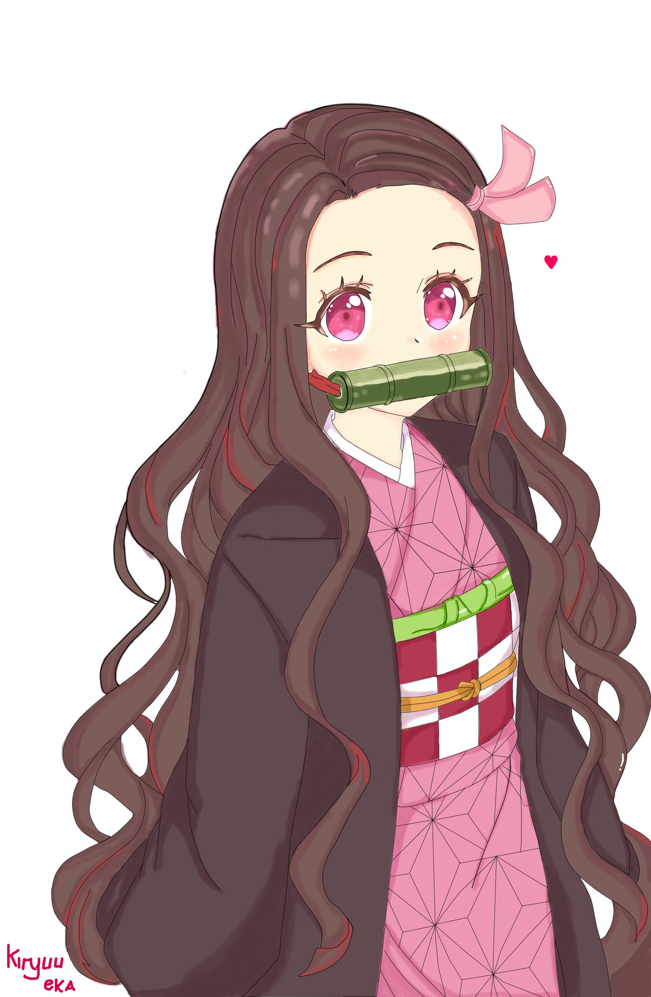 Nezuko Fan art by KiryuuEka on DeviantArt