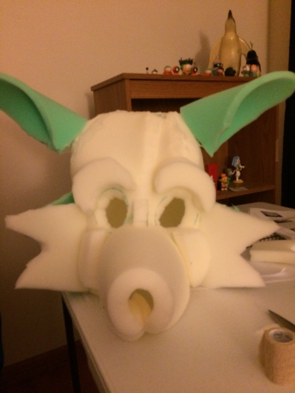 Mangle Fursuit WIP