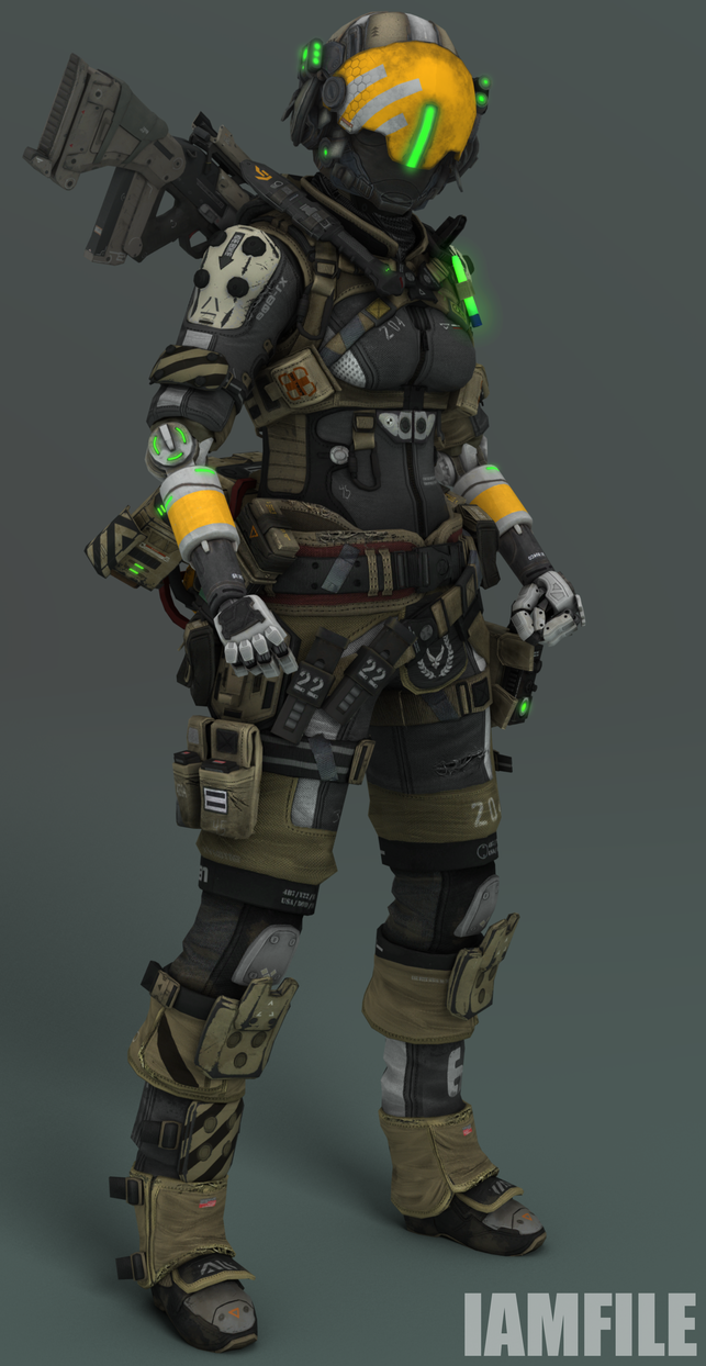 pics Titanfall 2 Female Pilot Grapple female pilot 13 titanfall 2 by