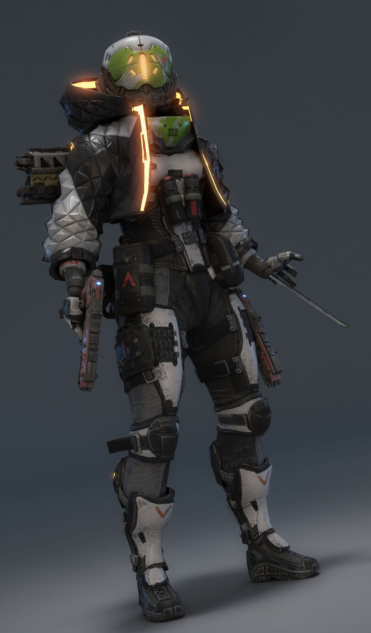 images Titanfall 2 Female Pilot Grapple female pilot 16 titanfall by iamfile