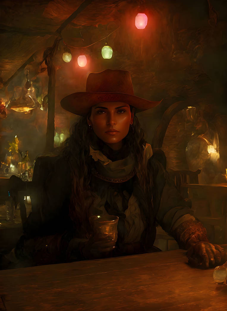 Native American scout Nehi-wa, RDO inspired by XaFoxy on DeviantArt