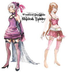 .hack//Western: Shino and Tabby