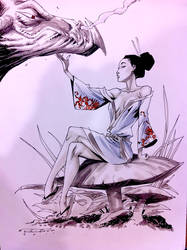Sketch::Dragon Lady