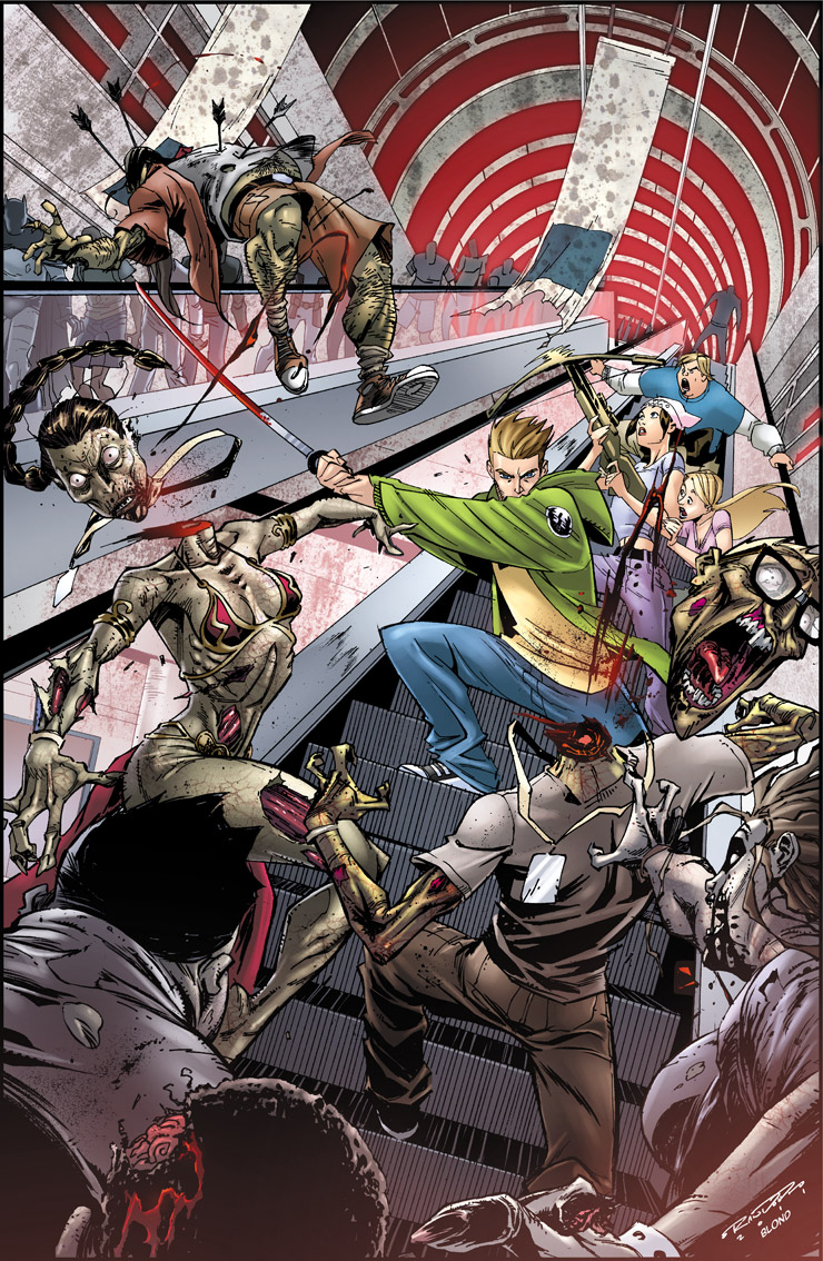 Fanboys Vs. Zombies 01::Cover