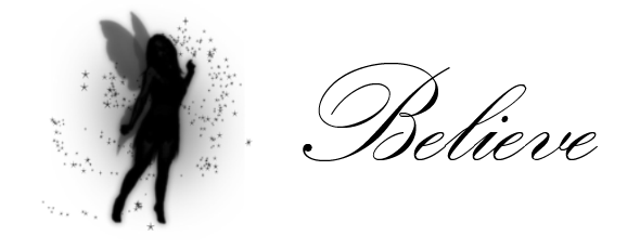 Mug design - Believe Fairy - white