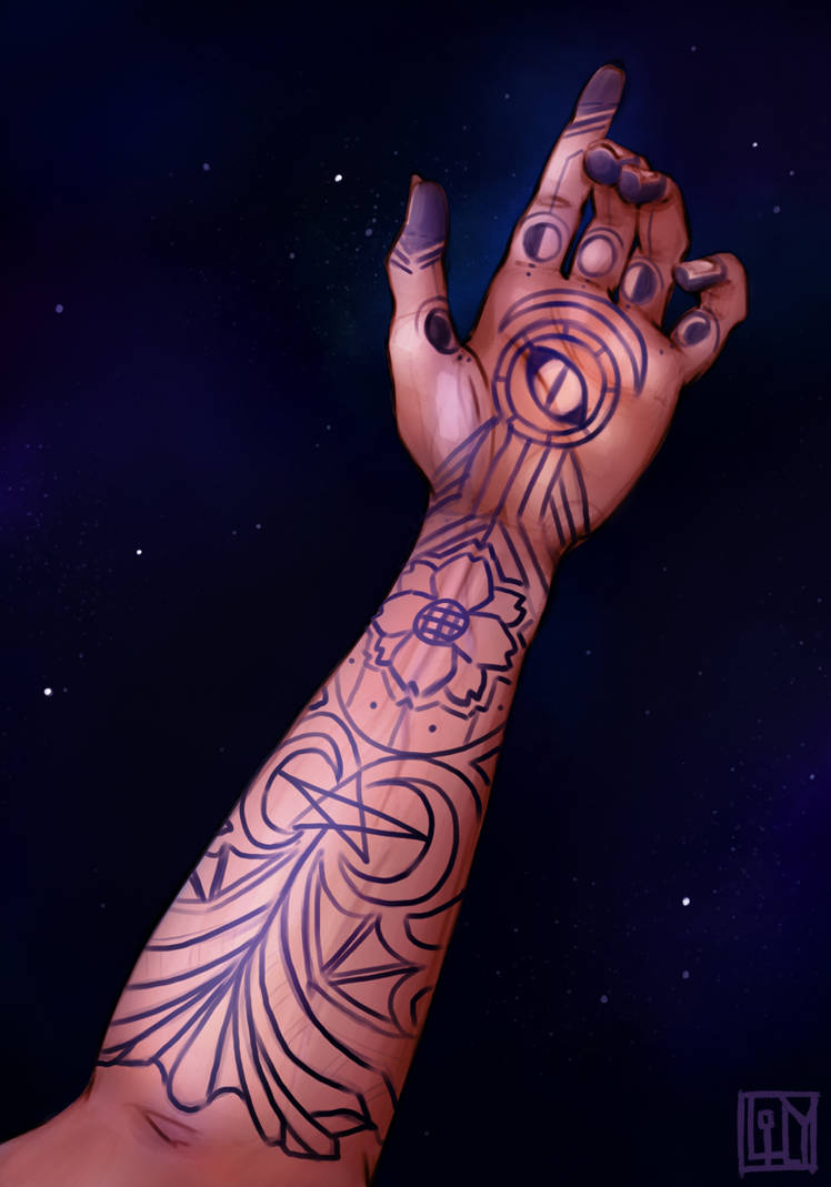 Feyre's Tattoo by LilyLuxe on DeviantArt