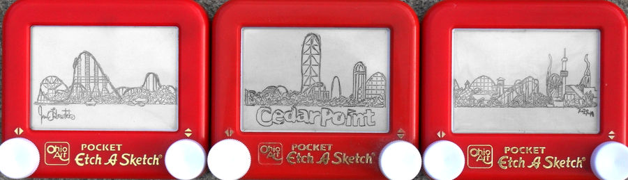 CedarPoint skyline etchasketch by pikajane on DeviantArt