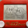 Shy Guy Waddle Dee etchasketch