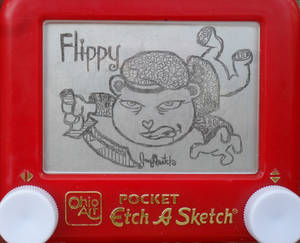 Flippy etch a sketch