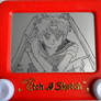 Sailor Moon etch a sketch