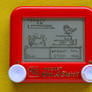 Pokemon yellow Etch A Sketch