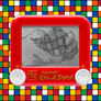 Rubik's Cube Etch A Sketch