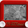 Charizard etch a sketch