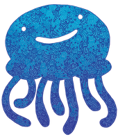Jellyfish doodle GIF!