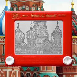 St. Basil's Cathedral etch a sketch