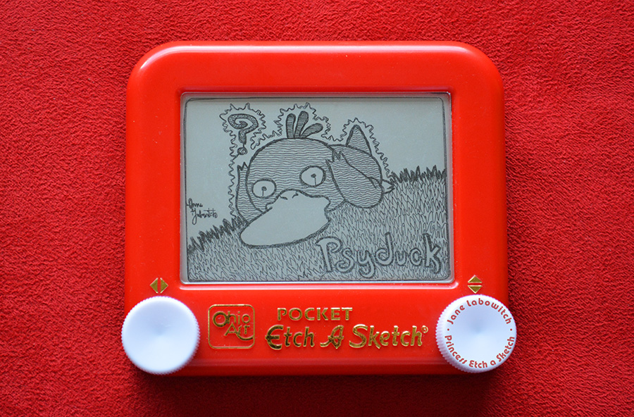 Psyduck Etch A Sketch