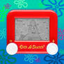 Patrick Star I love you Etch A Sketch