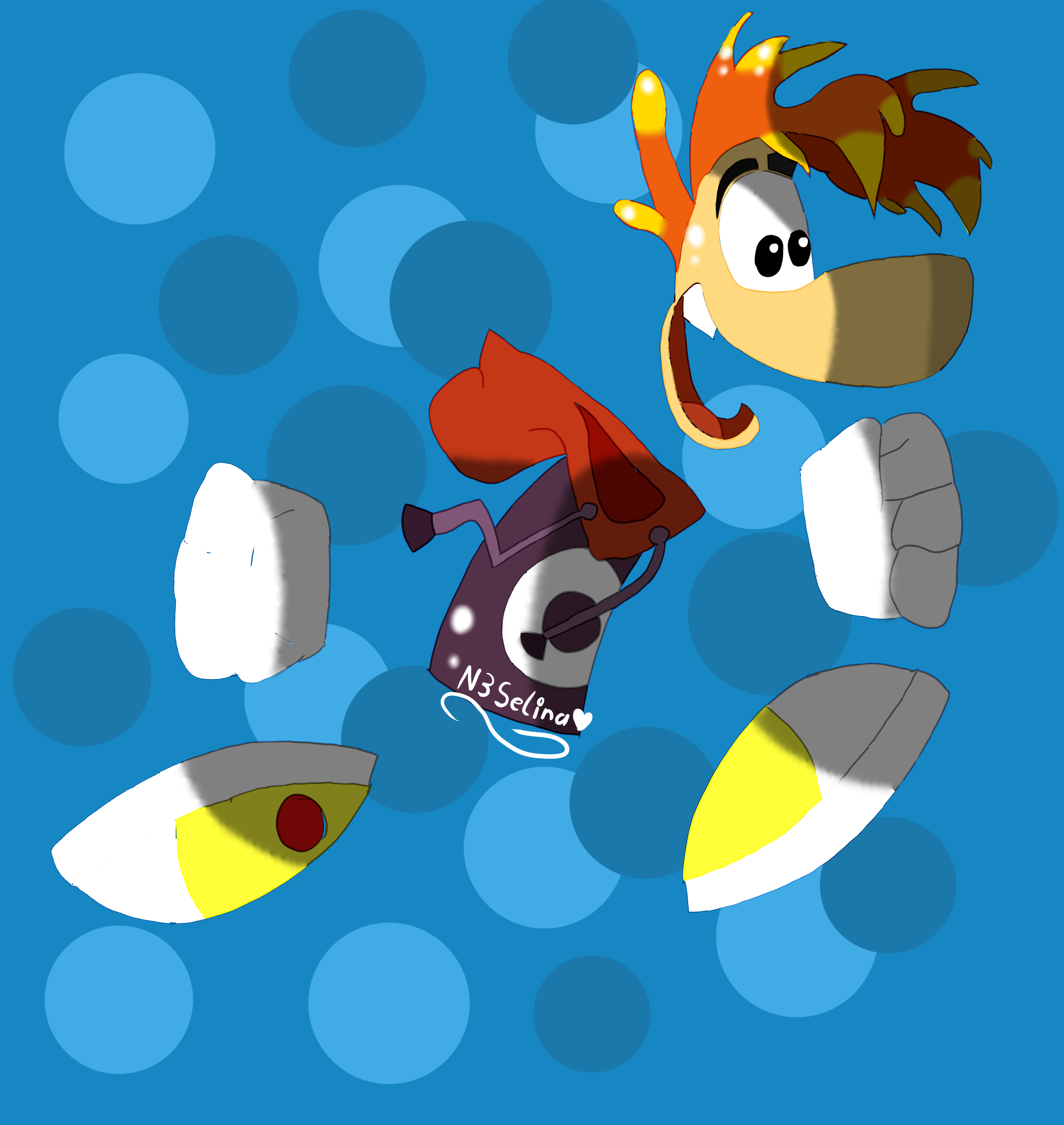 Vip Rayman Rayman Legends Fanart by N3Selina on DeviantArt