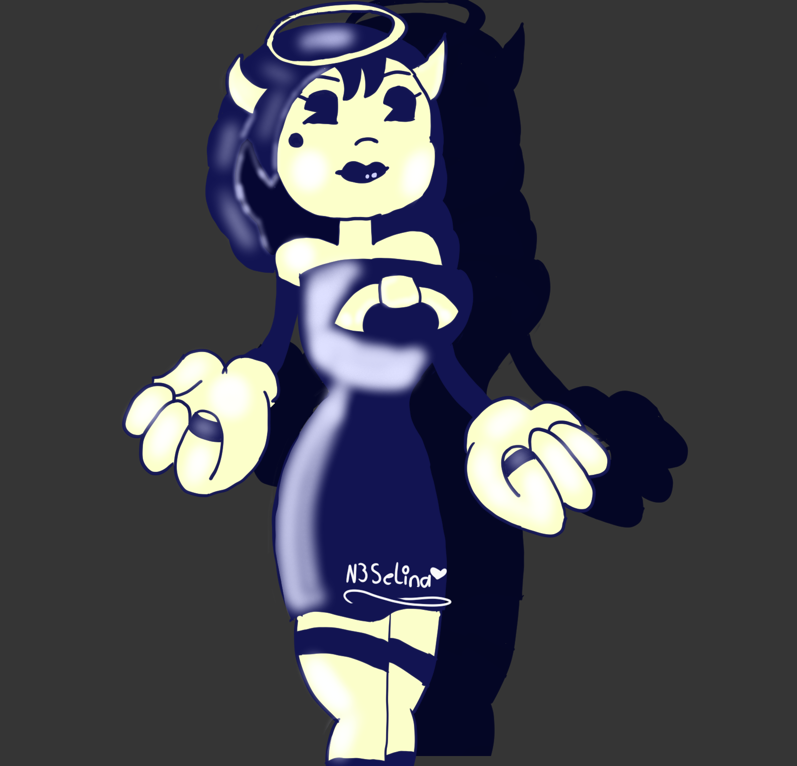 Alice Angle Alice Angel Redraw (Bendy and the Ink Machine) by N3Selina on DeviantArt