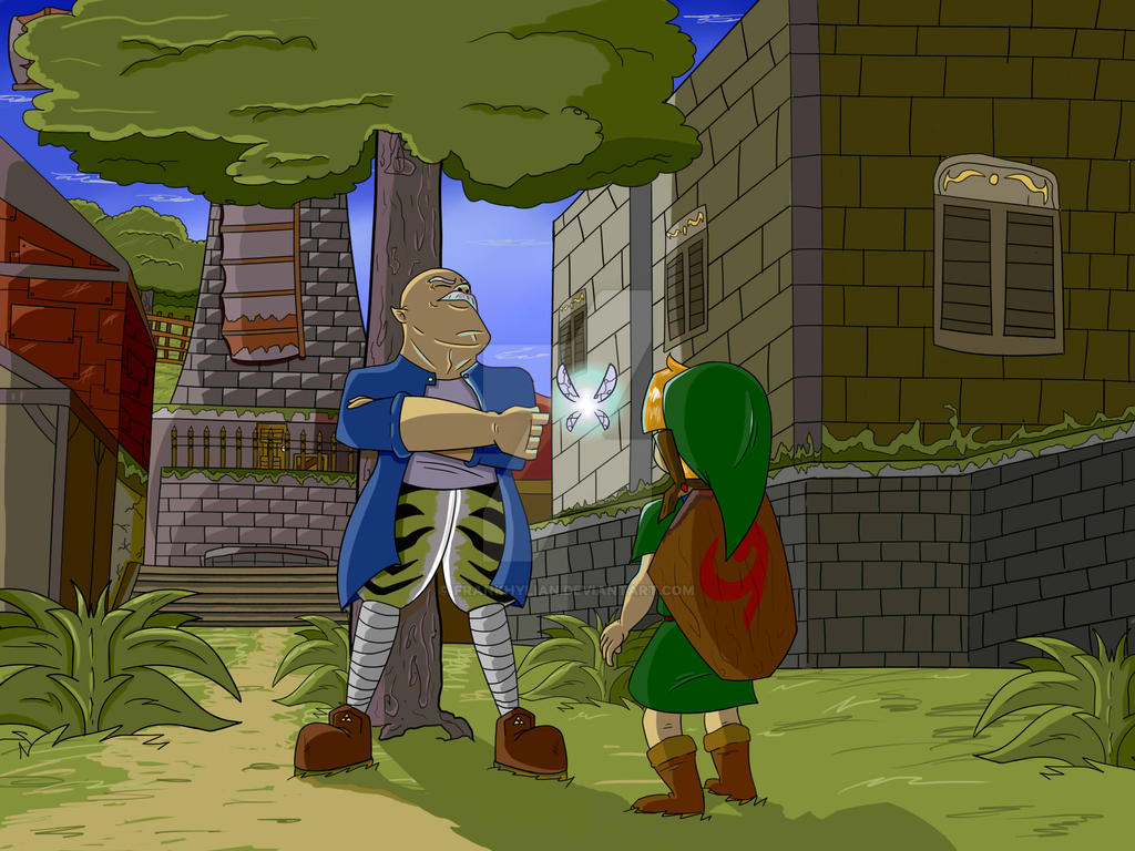 Zelda Ocarina Of Time Kakariko Village By FrankHylian On DeviantArt zelda-ocarina-of-time-kakariko-village-by-frankhylian-on-deviantart