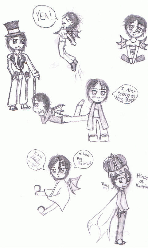 Vampire scribbles by crazychick225 on DeviantArt