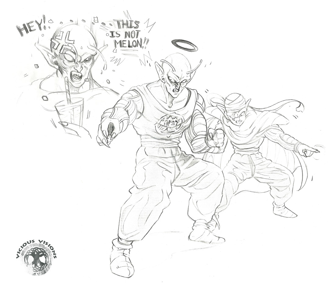 DBZ - Black Halo King Piccolo by Shinjuchan