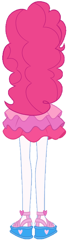 Pinkie Pie Back View (Digital) by backviewer2160 on DeviantArt