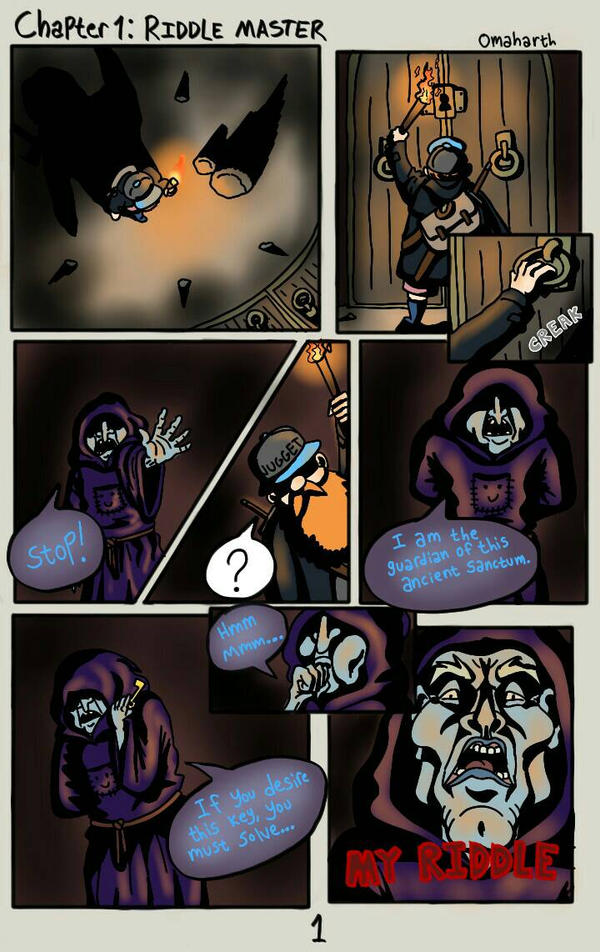 Loremaster Riddles Riddle Master 1/4 by Omaharth on DeviantArt