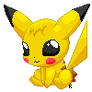 Pikachu Pixel Chibi