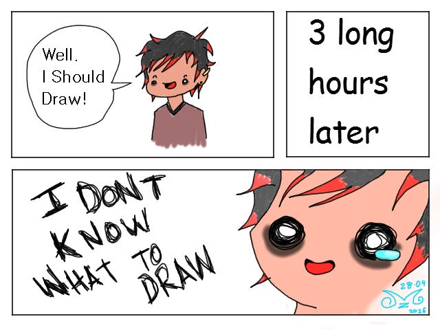 I don’t know what to draw by ZeuroMaker on DeviantArt I don’t know what to draw by ZeuroMaker on DeviantArt