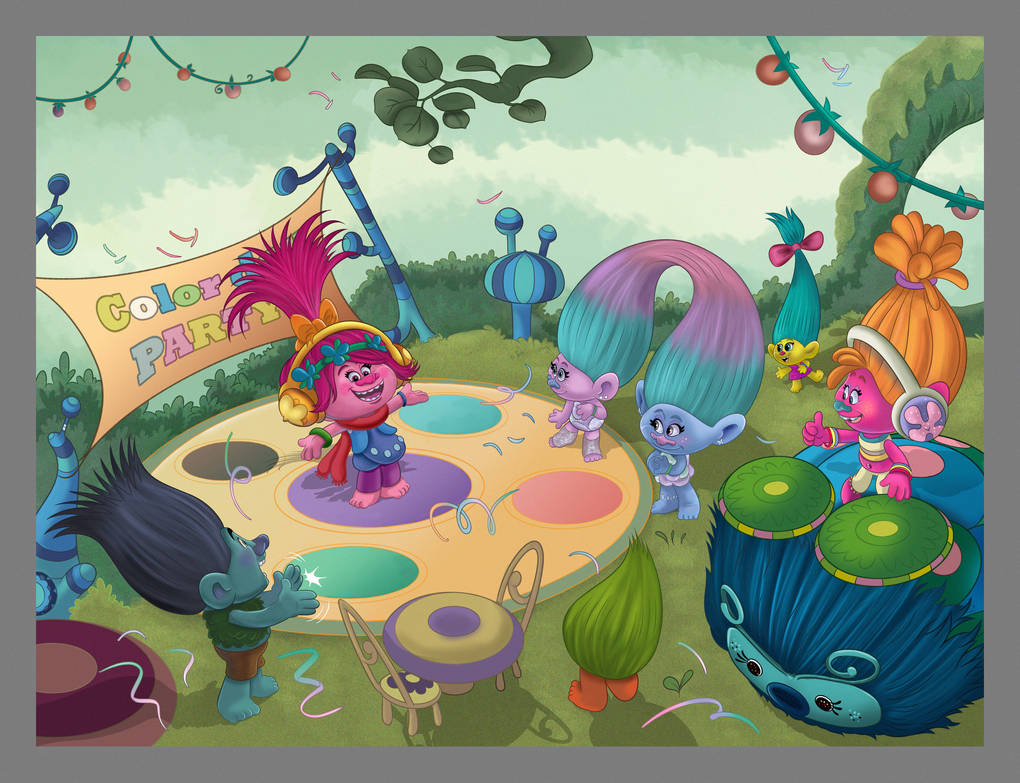 Trolls Color Guide Trolls Color Scheme