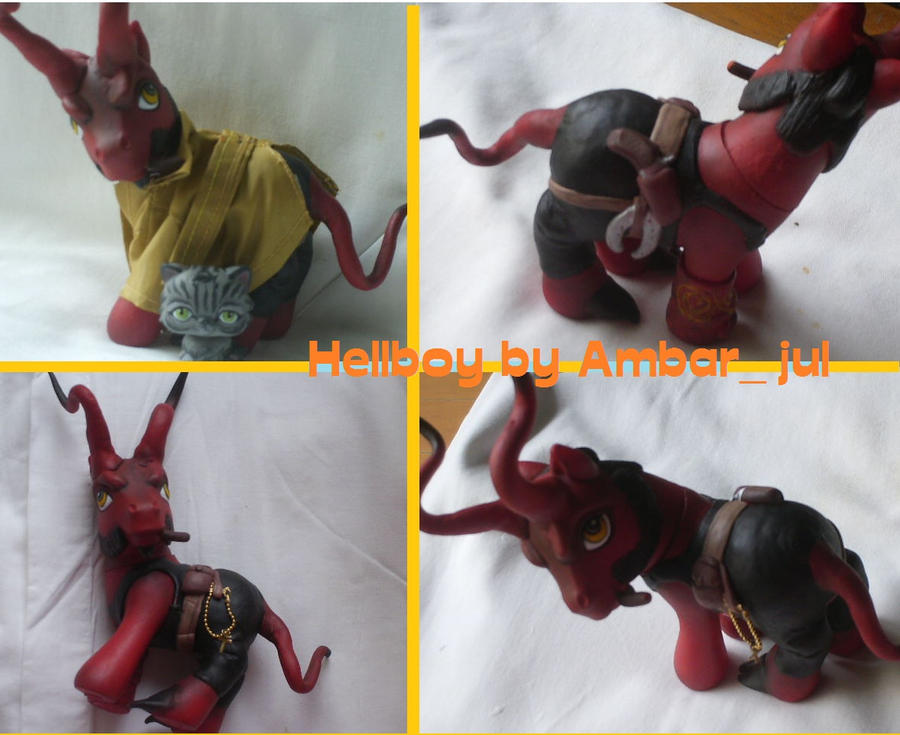 my little pony as Hellboy