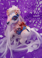 My little pony custom Dia de muertos Dulce