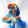 My little pony custom Martha Rosa Dia de muertos