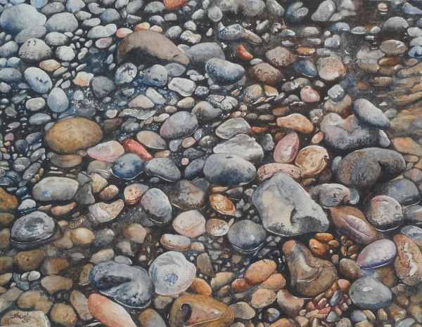 Rocks and pebbles