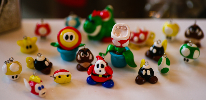 Super Mario figures